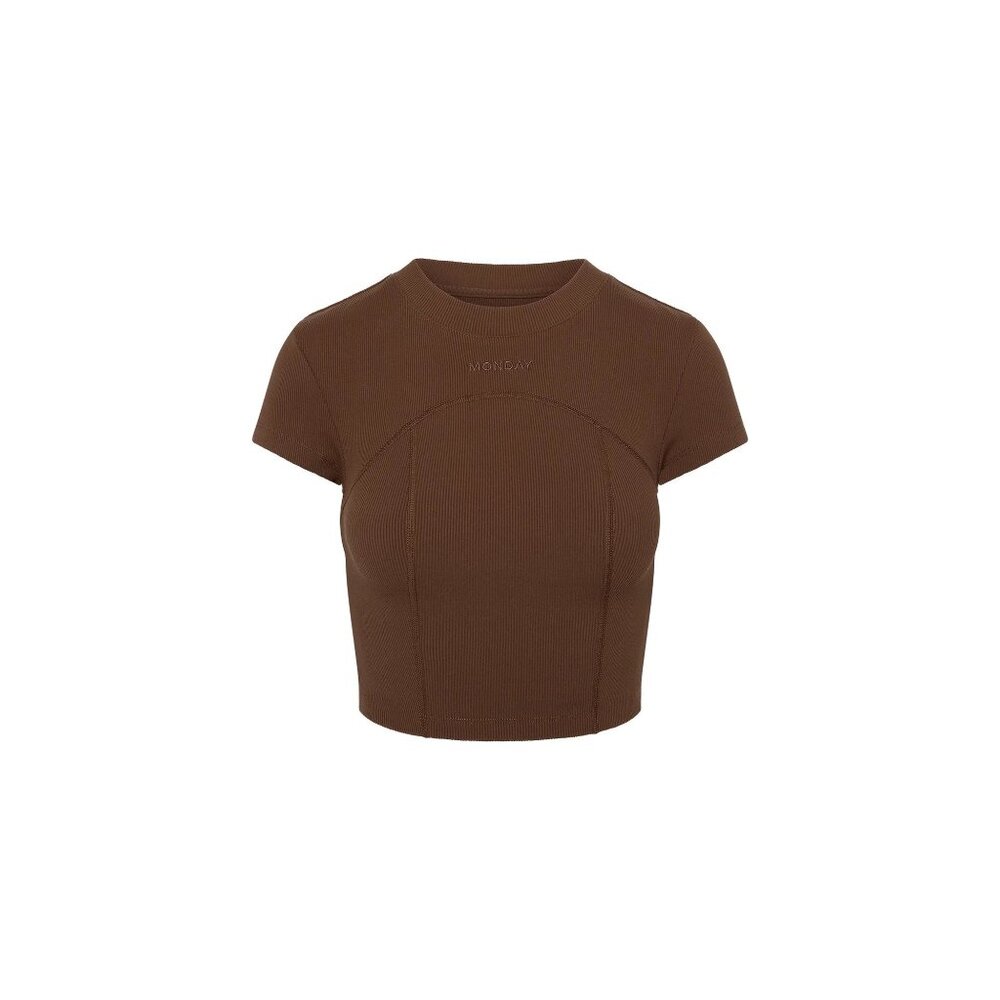 Monday Swimwear Monday Active Joshua Tree Top In Cliffside Rib